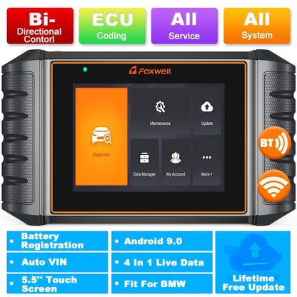 Auto Diagnose Scanner – OBD2 Scanner – Code Reader – Auto Diagnose Tool – ECU Scanner – Bi-directionele Functie – 32+ Servicefuncties – Draadloos Met Gratis Updates