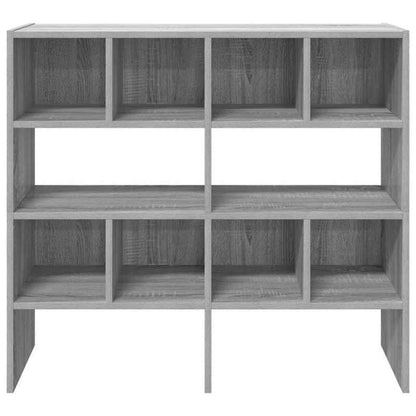 Shoe Racks 2pcs Stackable 89.5X30X40 Cm Gray Sonoma Oak