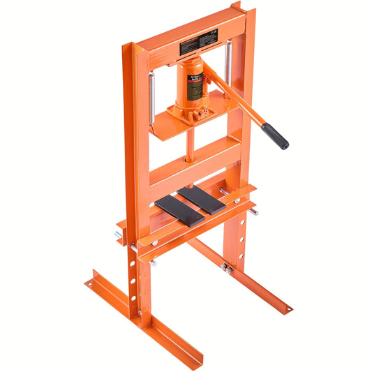 Hydraulische Pers – Werkplaatspers – Krimptang – Persgereedschap – Hydraulische Perstang – 6 Ton Capaciteit – Robuust Stalen Frame