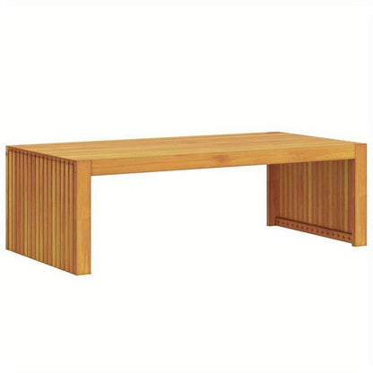 Tuin Coffee Table 110X55X35 Cm Solid Wood Acacia Removable, Suitable for Indoor Use And Suitable for All Seasons