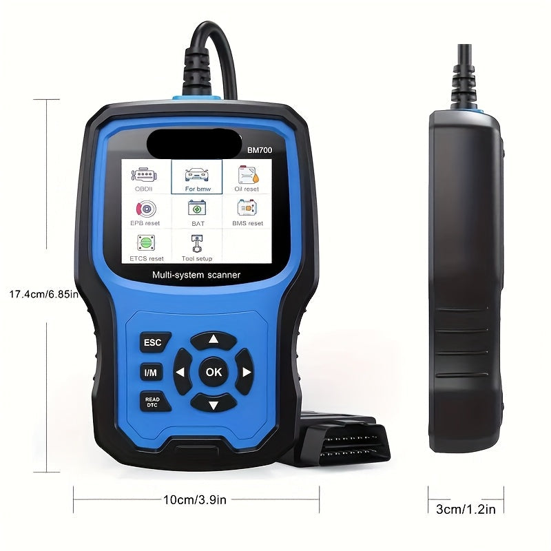 OBD2 Diagnoseapparaat – Foutcode Scanner – Auto Scanner – Diagnoselezer – Auto Diagnose Tool – Volledige Systeemdiagnose Voor VAG – EPB Reset & Accuregistratie Zonder Batterij