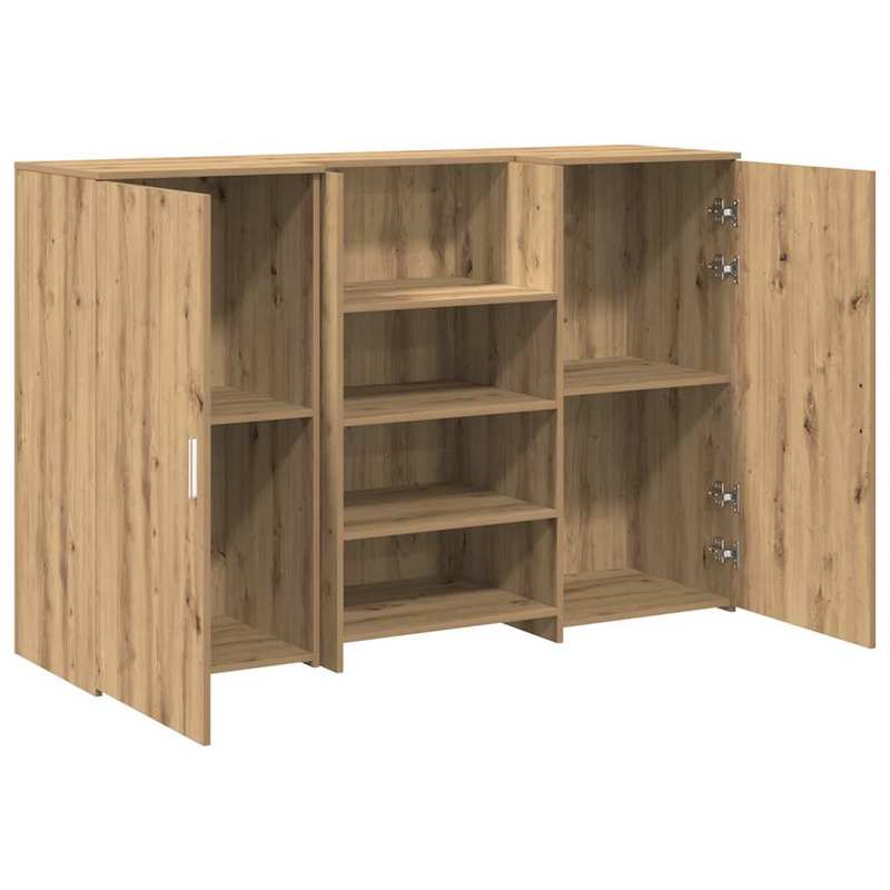 Receptiebalie – Balie – Ontvangstbalie – Baliesysteem – Balie Meubel – Massief Eikenhout – Ruim Werkblad 155x50 cm