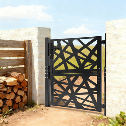Garden Gate, Outdoor Garden Entrance Gate, Garden Metal Gate