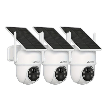 Beveiligingscamera – Camerabewaking – Security Camera – Buitencamera – Draadloze Camera – Full-Color Nachtzicht – Zonne-energie Met IP65 Waterdichte Behuizing