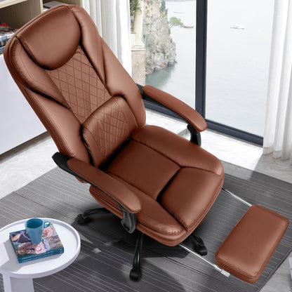 Bureaustoel – Kantoorstoel – Draaistoel – Gamestoel – Bureaustoelen – Ergonomisch Ontwerp – Kunstleer Met Kantelfunctie – Max 130 kg