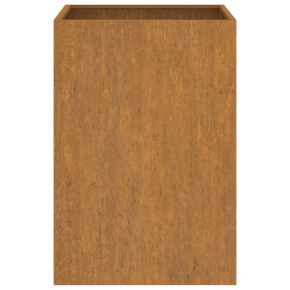 Plantenpot – Plantenbak – Bloempot – Tuinpot – Bloembak – Cortenstaal – Weerbestendig – 52x48x75 cm