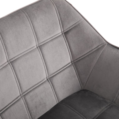 Fauteuil – Loungestoel – Relaxstoel – Accentstoel – Leunstoel – Scandinavisch Design – Fluwelen Bekleding – 67 x 61,5 x 71 cm