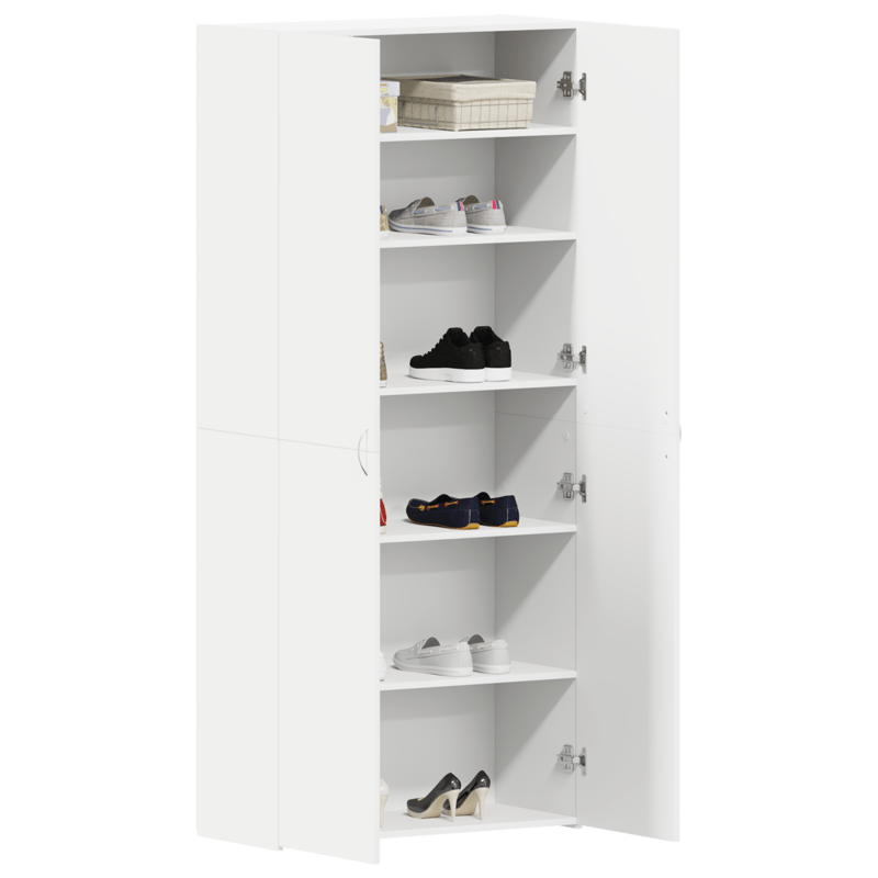 Schoenenkastje – Schoenenrek – Schoenopbergkast – Schoenenkast – Opbergkast – Variant Blanc – Duurzaam En Stevig – Compact En Praktisch