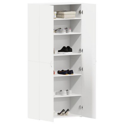 Schoenenkastje – Schoenenrek – Schoenopbergkast – Schoenenkast – Opbergkast – Variant Blanc – Duurzaam En Stevig – Compact En Praktisch