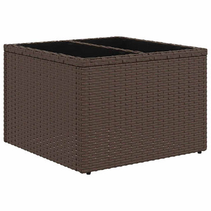 Tuinbank – Buitenbank – Loungeset – Balkonbank – Tuinmeubel – Modulair Ontwerp – Handgevlochten Weerbestendig Rattan