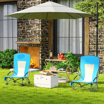 Campingstoel – Campingstoelen – Klapstoel – Outdoor Stoel – Ultralicht – Stevig Frame Van Glasvezel – Bekerhouder