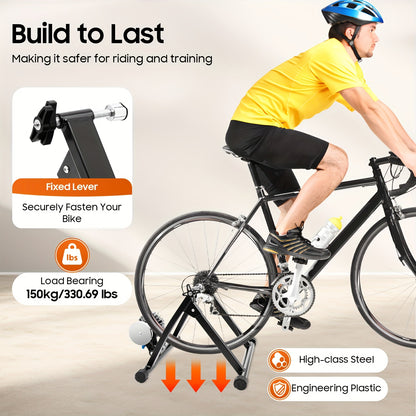 Indoor Bike Trainer Stand, Cycling Exercise Stationary Bicycle Stands, Bicycle Stands Trainers for Road Bike