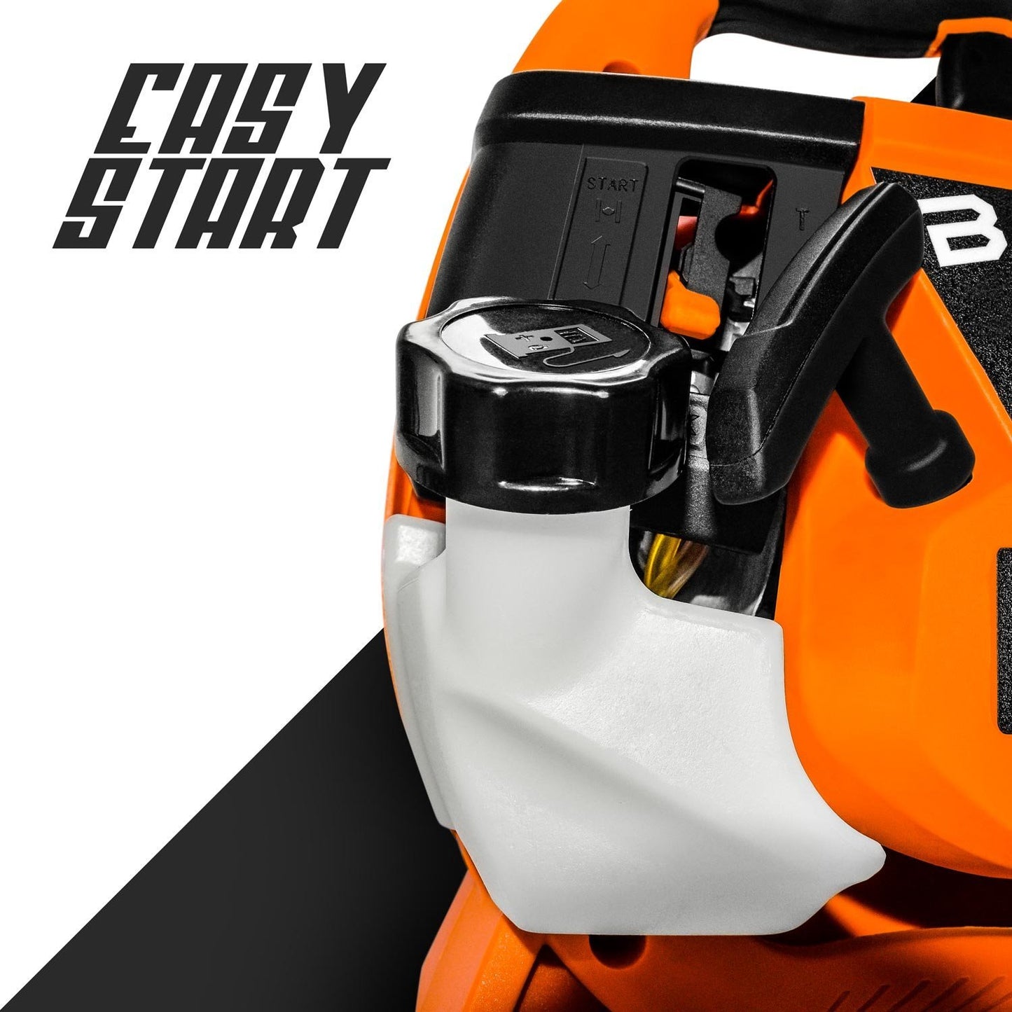 Bladblazer – Luchtblazer – Bladzuiger – Tuinblazer – Benzine 26cc – 3-in-1 Blazen, Zuigen en Versnipperen – Krachtige 245 km/u Blaaskracht