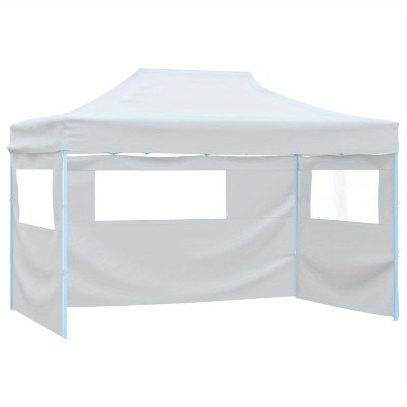 Partytent met 3 zijwanden inklapbaar 3x4.5m wit