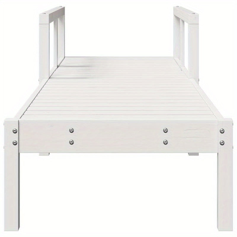 Inklapbare Ligstoel – Stevige Tuinstoel – Houten Strandstoel – Verstelbare Relaxstoel – Massief Grenenhout – Compact Opvouwbaar