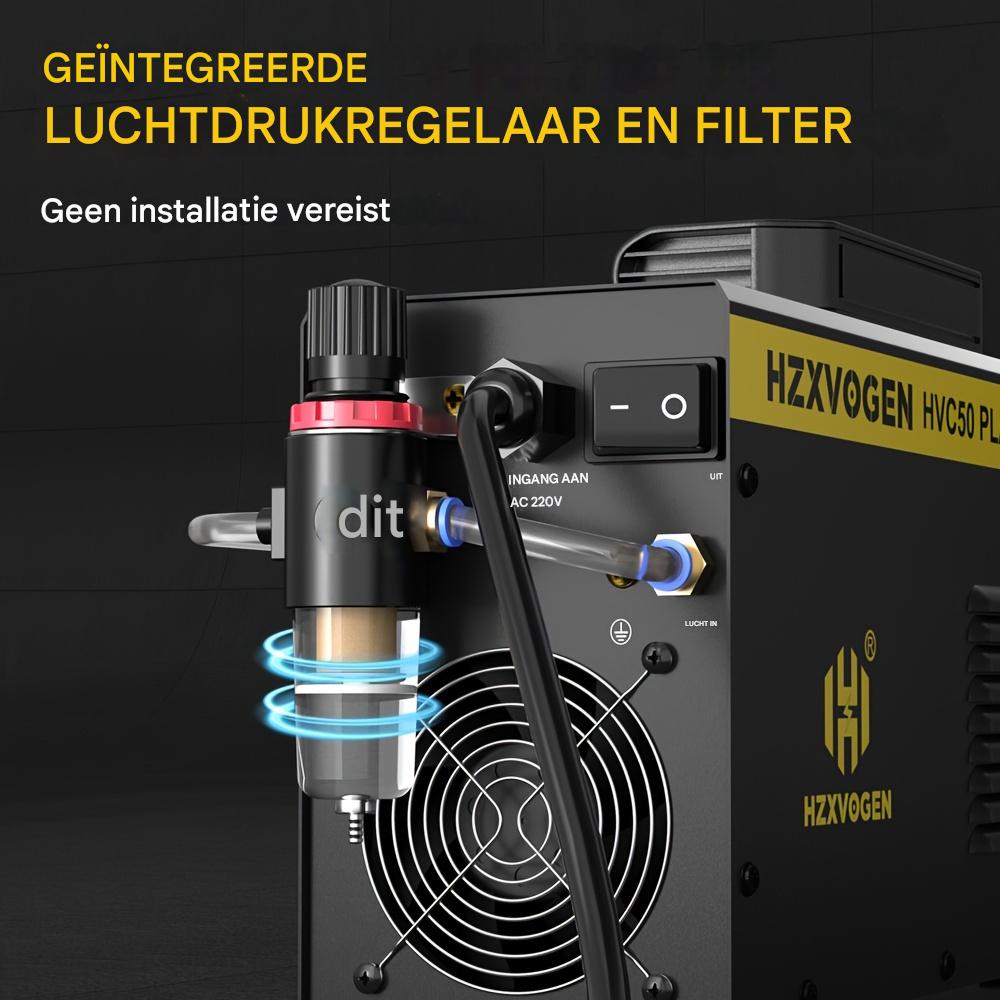 Plasmasnijder – Plasma Cutter – Metaalsnijder – Snijmachine – Plasmasnijapparaat – Dual Voltage 110V/220V – IGBT Inverter Technologie – Snijdt Tot 15 mm