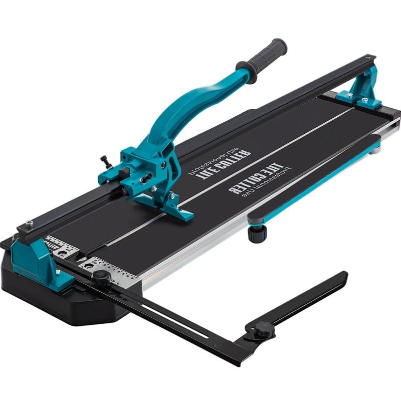 Tegelsnijder – Tegelknipper – Tegelsnijmachine – Handmatige Tegelzaag – Keramieksnijder – Aluminium Constructie – Infrarood Laser Positionering – Dubbele Geleiderails – Anti-slip Handvat – Snijlengte 1200 mm