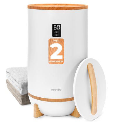Handdoekverwarmer – Handdoekwarmer – Towel Warmer – Handdoek Stomer – Towel Heater – Bamboe Design – Timer Met Geurfunctie