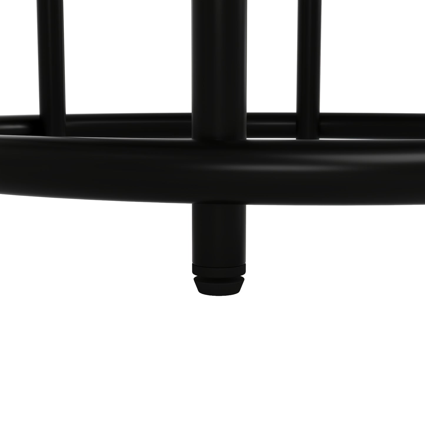 Round Dining Table (100×100×76cm), Kitchen and Coffee Table for 4-6 People, Suitable as a Marble Top with MDF Base in Black Finish, Sement Metal Plus Additional Chair Table, Modern Kitchen Table with Chairs, Extendable Dini