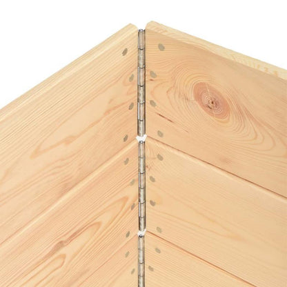Bloembak – Plantenbak – Bloemenbak – Tuinbak – Verhoogde Bak – Massief Dennenhout – Set Van 3 – 100x150 cm – Weerbestendig – Lichtgewicht