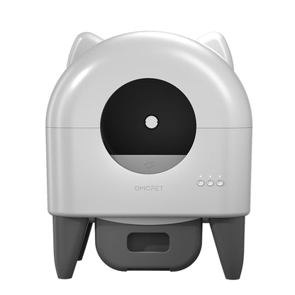 Automatische Kattenbak – Zelfreinigende Kattenbak – Slimme Kattenbak – Meerkattenbak – Ovale Kattenbak – Extra Groot Ovaal Design – USB Aangedreven Met Geurfilter