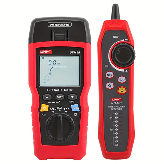 Kabelzoeker – Kabeltester – Netwerktester – Kabelmeter – Kabelscanner – Twee Meetmodi (TDR & OTDR) – USB Oplaadbaar & Anti-Storing