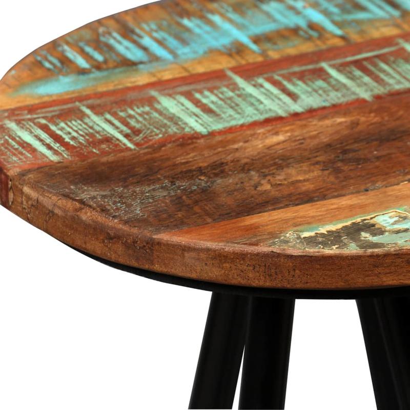 Bar stool 2pcs of solid old wood, Dining Room Furniture, Pub Stools, Modern Stool, Contemporary Seating, Fabric Upholstery Stool, Backrest Stool