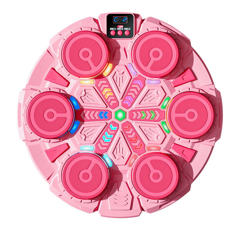 Boksbal speelgoed – Boksmachine – Bokstrainer – Reflexbal – Boksset – Met Bluetooth muziek – Digitale LED-score – Inclusief 2 paar bokshandschoenen