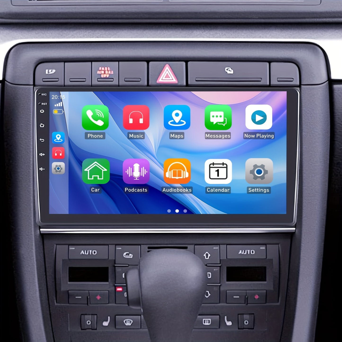 Autoradio – Autostereo – Multimedia Systeem – 2 DIN Radio – Android Autostereo – 9 Inch IPS Touchscreen – Android 15 Met Wireless CarPlay & GPS