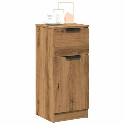 Sideboards 2 st 30x30x70cm edited wood artisanal oakkleur Removable storage practical