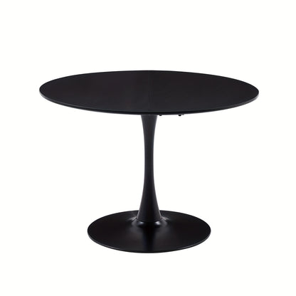 Ronde Eettafel – Ronde Tafel – Eetkamertafel – Keukentafel – Cafétafel – Modern Tulip Onderstel – Wit Tafelblad