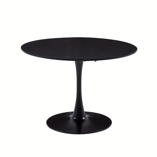 Ronde Eettafel – Ronde Tafel – Eetkamertafel – Keukentafel – Cafétafel – Modern Tulip Onderstel – Wit Tafelblad