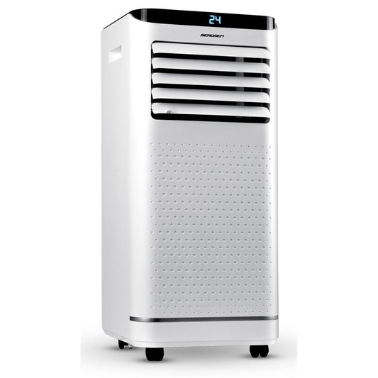 Airconditioner – Mobiele Airco – Airconditioner Compact – Binnen Airco – Mobiele Koeler – 9000 BTU Koelvermogen – Ontvochtigingsfunctie 24L/24u
