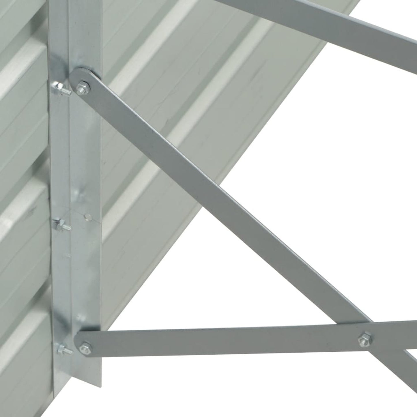 Verhoogde Plantenbak – Moestuinbak – Bloembak – Kruidenbak – Tuinbak – Gegalvaniseerd Staal – 320x40x77 cm – Veilig Afgeronde Randen