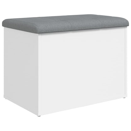 Opbergbank – Zitbank – Schoenenbank – Opbergbank – Voetenbank – Compact 62x42x45 cm – Duurzaam Houtmateriaal – Wit Design