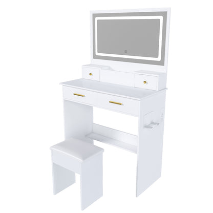 Dressoir – Buffetkast – Ladekast – Lowboard – Opbergkast – Vintage Design – 80 cm Breed – Met Sierlijke Zaagsneden en Verstelbare Planken