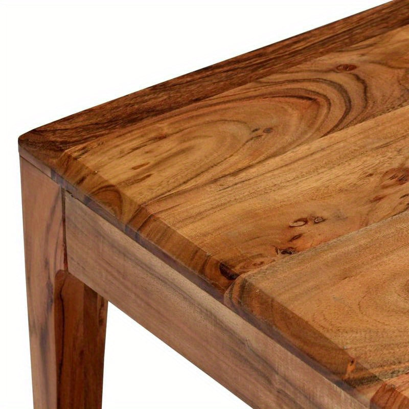 Salontafel – Koffietafel – Tafelblad – Woonkamertafel – Houten Tafel – Massief Hout – 88x50x38 cm – Verwijderbaar Tafelblad