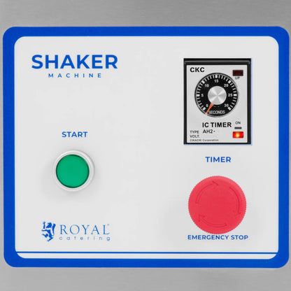 Shaker Mixer Bar – Cocktail Mixer – Drankenshaker – Dubbele Shaker – Bar Blender – Dubbele Bekers 350/750 ml – 240 RPM Motor – Roestvrij Staal – Timer & Veiligheidsschakelaar