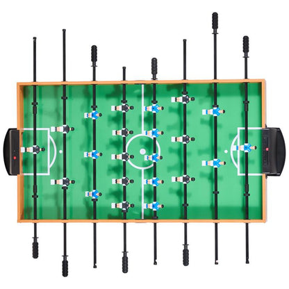 Foldable Table Football Table in Standard Size (1065 X 605 X 810 Mm), Foldable Indoor Football Table for Home, Family And Game Room, Set Includes 2 Balls, Easy to Store Game Table
