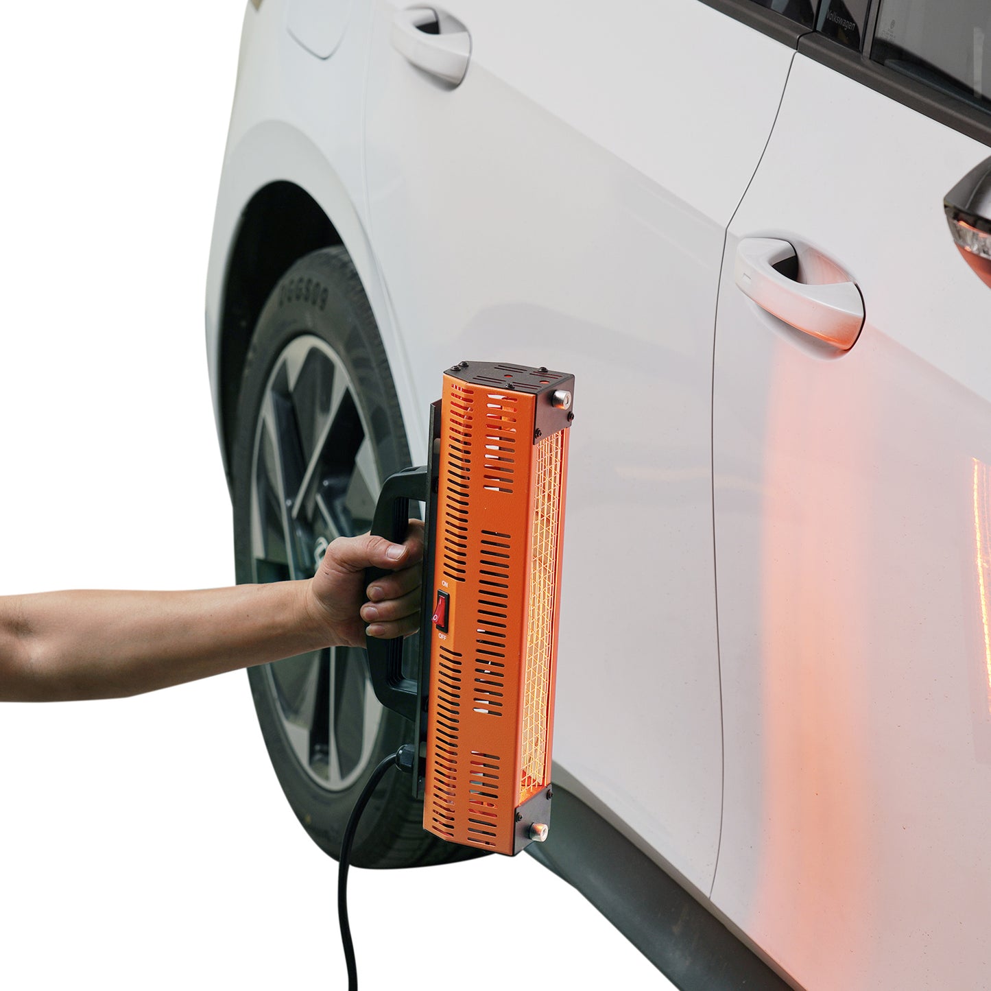 Verfbrander – Heteluchtpistool – Warmtepistool – Heatgun – Drooglamp – 1000W Vermogen – Aluminium & Quartz Behuizing