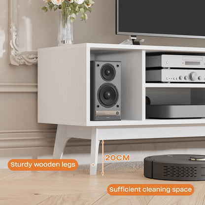 Tv Meubel – Tv Kast – Tv Dressoir – Media Meubel – Entertainment Center – Industrieel Design – Eikenhout – Geschikt Voor Televisies Tot 152,4 Cm