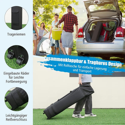 Partytent – Paviljoen – Tuintent – Feesttent – Pop-Up Tent – 3x6 Meter – Waterdicht – UV-Bescherming 50+