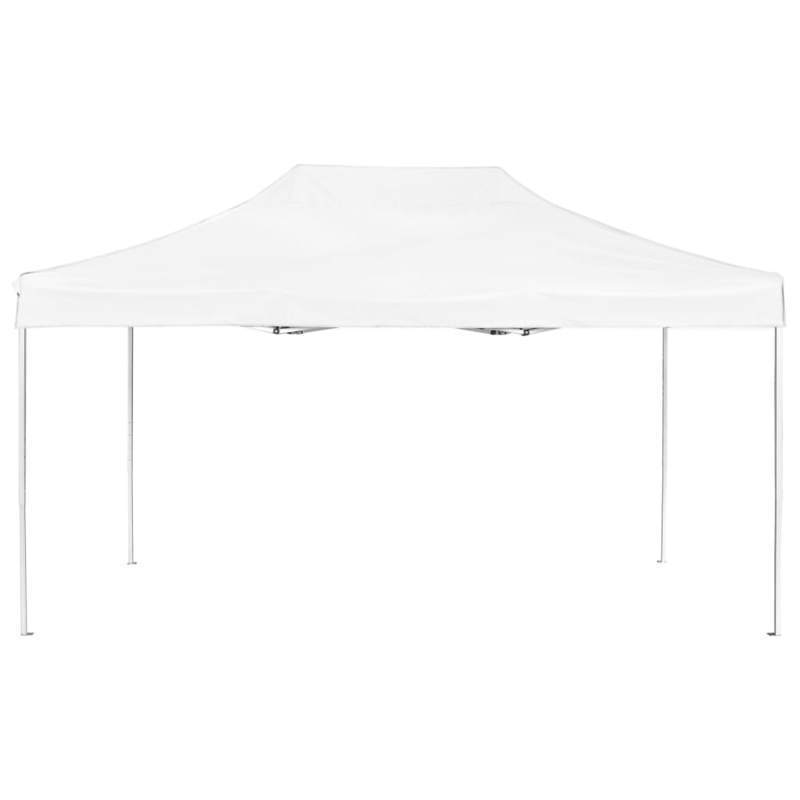Feesttent – Partytent – Paviljoen – Tuintent – Evenemententent – Pop-Up Systeem – 4,5x3 Meter – Duurzaam Aluminium – Wit