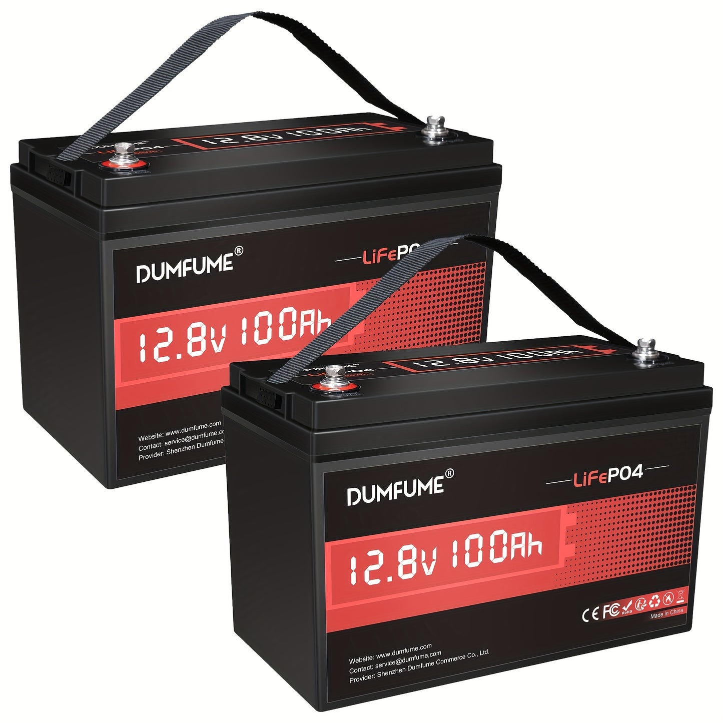 12V 100Ah LiFePO4 Accu – Lithium Accu – Deep Cycle Batterij – Energieopslag Batterij – Camper Accu – Ingebouwd BMS – Lichtgewicht & Lange Levensduur