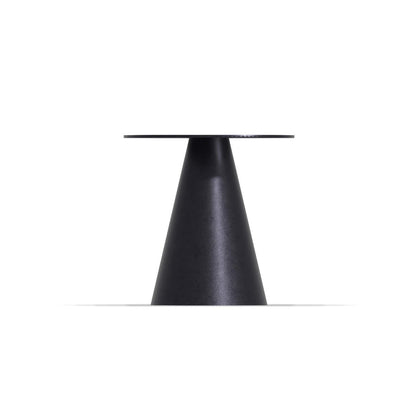 Tafelonderstel – Tafelvoet – Tafelpoot – Tafelonderdeel – Tafelframe – Metaal en Hout – Diameter 60 cm zwart conisch