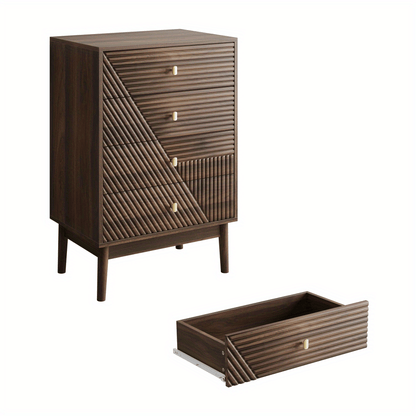 Ladekast – Ladenkast – Kommode – Opbergkast – Dressoir – Modern Design – Geen Montage Nodig – Duurzaam Non-Houten Materiaal – Compact Verticaal Opbergmeubel