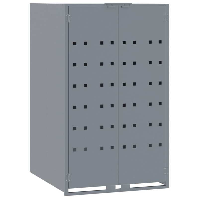 Vuilcontainer – Afvalbak – Buitenbak – Prullenbak – Container – Zware Stalen Constructie – Extra Grote Capaciteit 345x79x117 cm