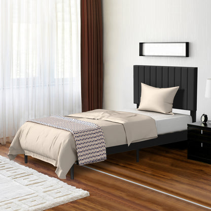 Bed – Eenpersoonsbed – Tweepersoonsbed – Fluwelen Bed – Gestoffeerd Bed – 160x200 cm – Stevig MDF Frame – Zachte Fluwelen Bekleding