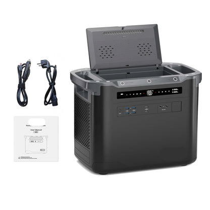 Draagbare Powerstation – Powerbank - Stroomgenerator - Mobiele Energiebron – Noodstroomvoorziening – Camping Accu – 2000W Vermogen – 1997Wh Capaciteit