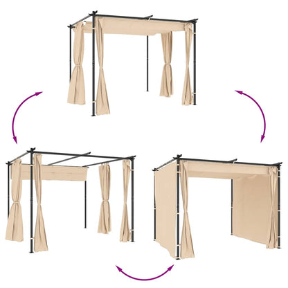 Tuinscherm – Balkonscherm – Privacyscherm – Windscherm – Scheidingswand – Water- en UV-bestendig – 3x3 Meter